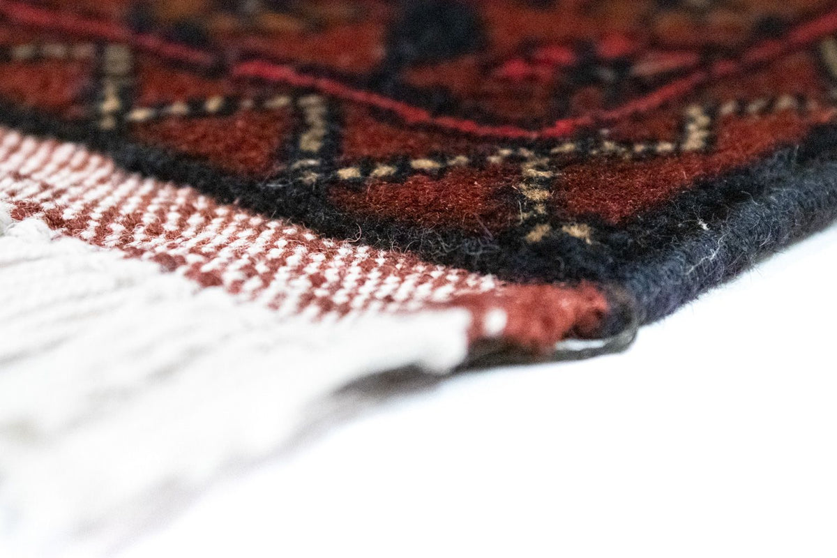 Afgański dywan - Kunduz - 149 x 103 cm - czerwony