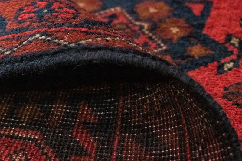 Afgański dywan - Kunduz - 149 x 103 cm - czerwony