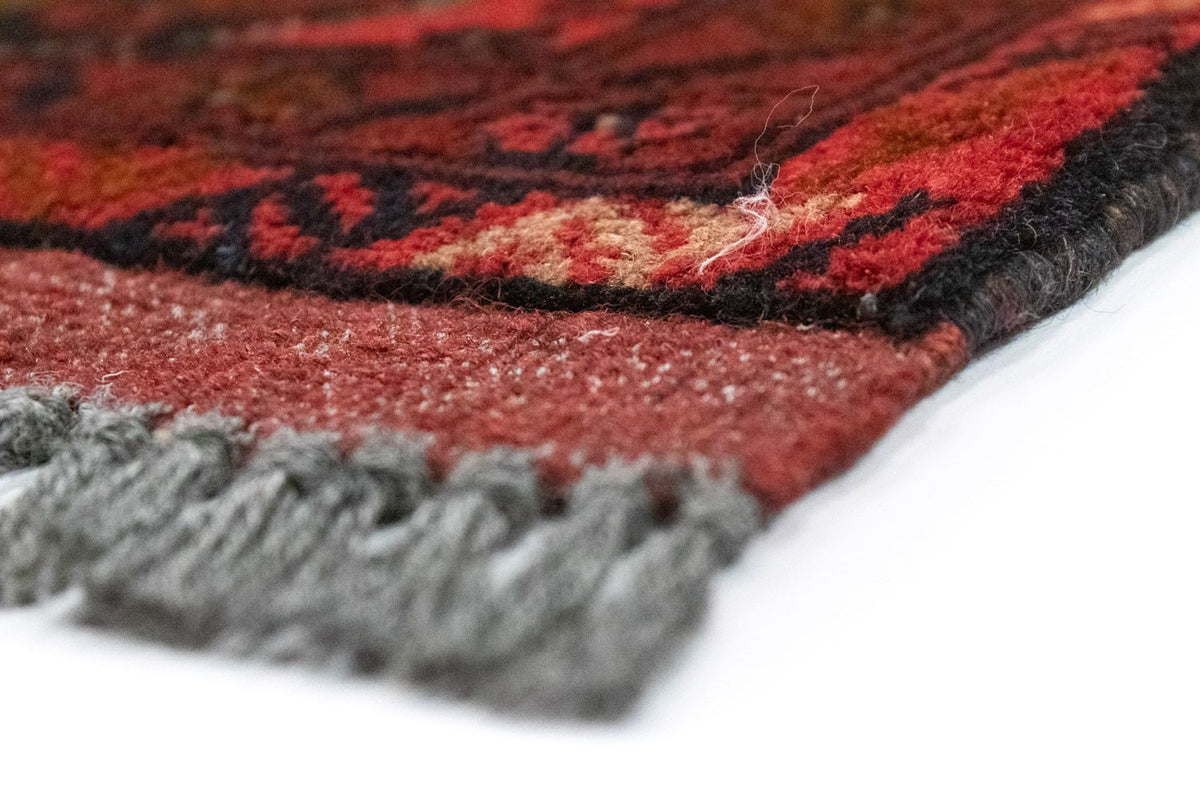 Afgański dywan - Kunduz - 150 x 100 cm - czerwony