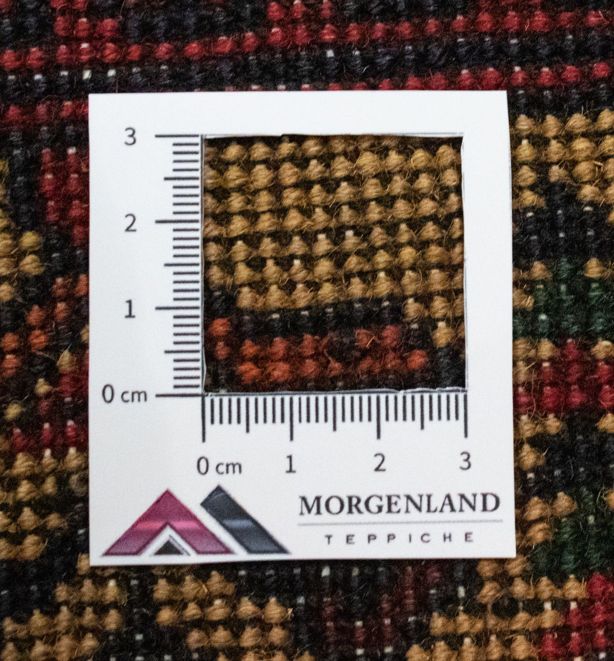 Dywan afgański - 143 x 105 cm - niebieski