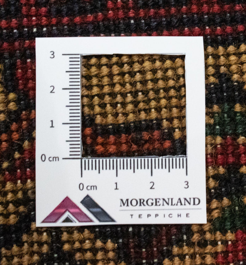 Dywan afgański - 143 x 105 cm - niebieski