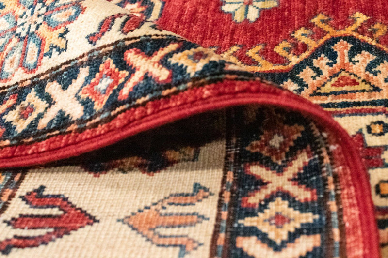 Dywan Ziegler - Kazak - 152 x 101 cm - czerwony