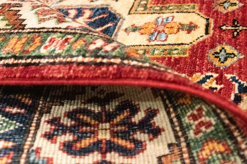 Dywan Ziegler - Kazak - 154 x 103 cm - czerwony