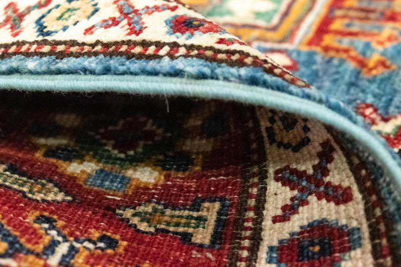 Dywan Ziegler - Kazak - 157 x 102 cm - niebieski