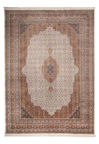 Orientalny dywan - Bijar - Indus - 342 x 247 cm - beżowy