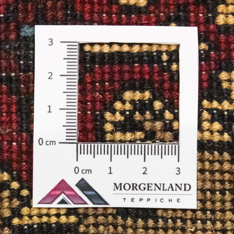 Dywan afgański - 156 x 101 cm - niebieski