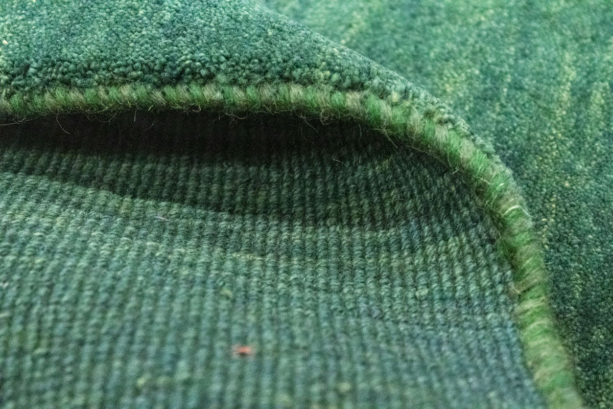 Dywan Gabbeh - perski - 146 x 98 cm - zielona