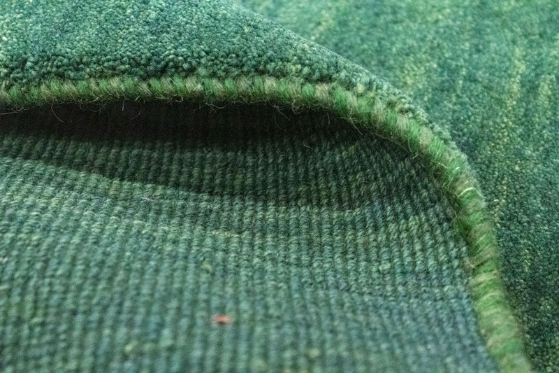 Dywan Gabbeh - perski - 146 x 98 cm - zielona