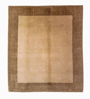 Dywan Gabbeh - Loribaft Perski - 300 x 255 cm - brązowy