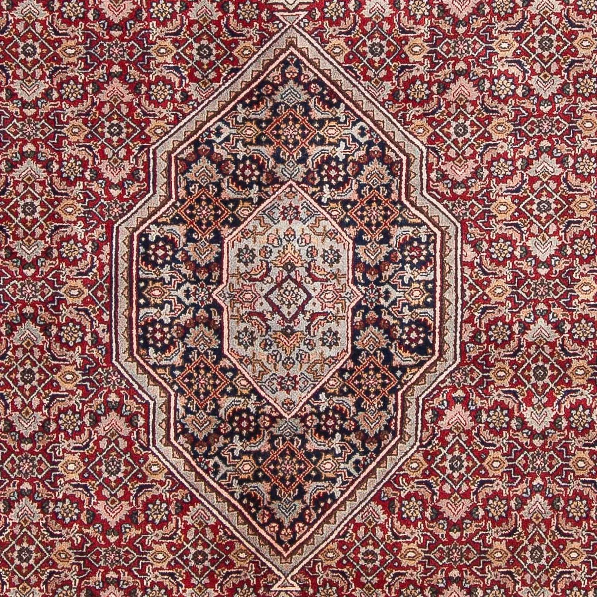 Orientalny dywan - Bijar - Indus - 336 x 246 cm - ciemna czerwień