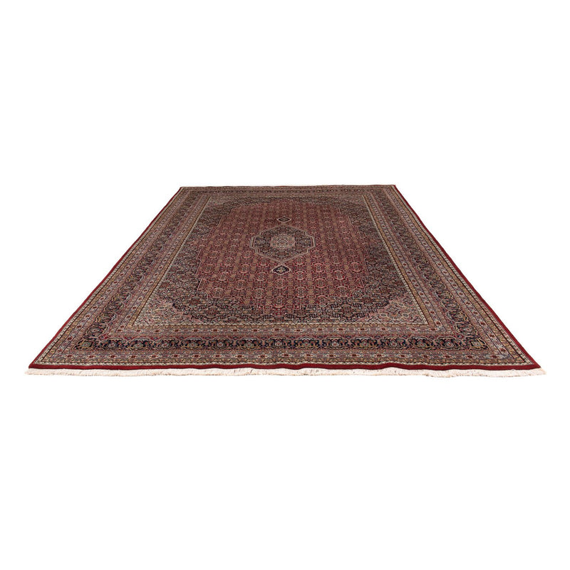 Orientalny dywan - Bijar - Indus - 336 x 246 cm - ciemna czerwień