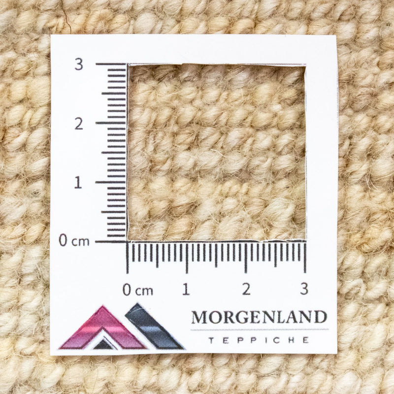 Dywan Gabbeh - perski - 149 x 101 cm - beżowy