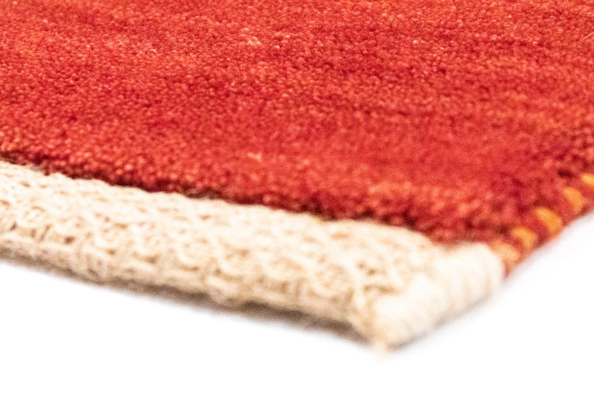 Dywan Gabbeh - perski - 152 x 97 cm - pomarańczowy