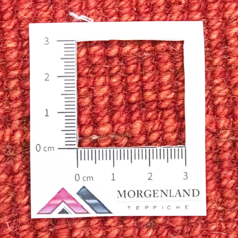 Dywan Gabbeh - perski - 152 x 97 cm - pomarańczowy