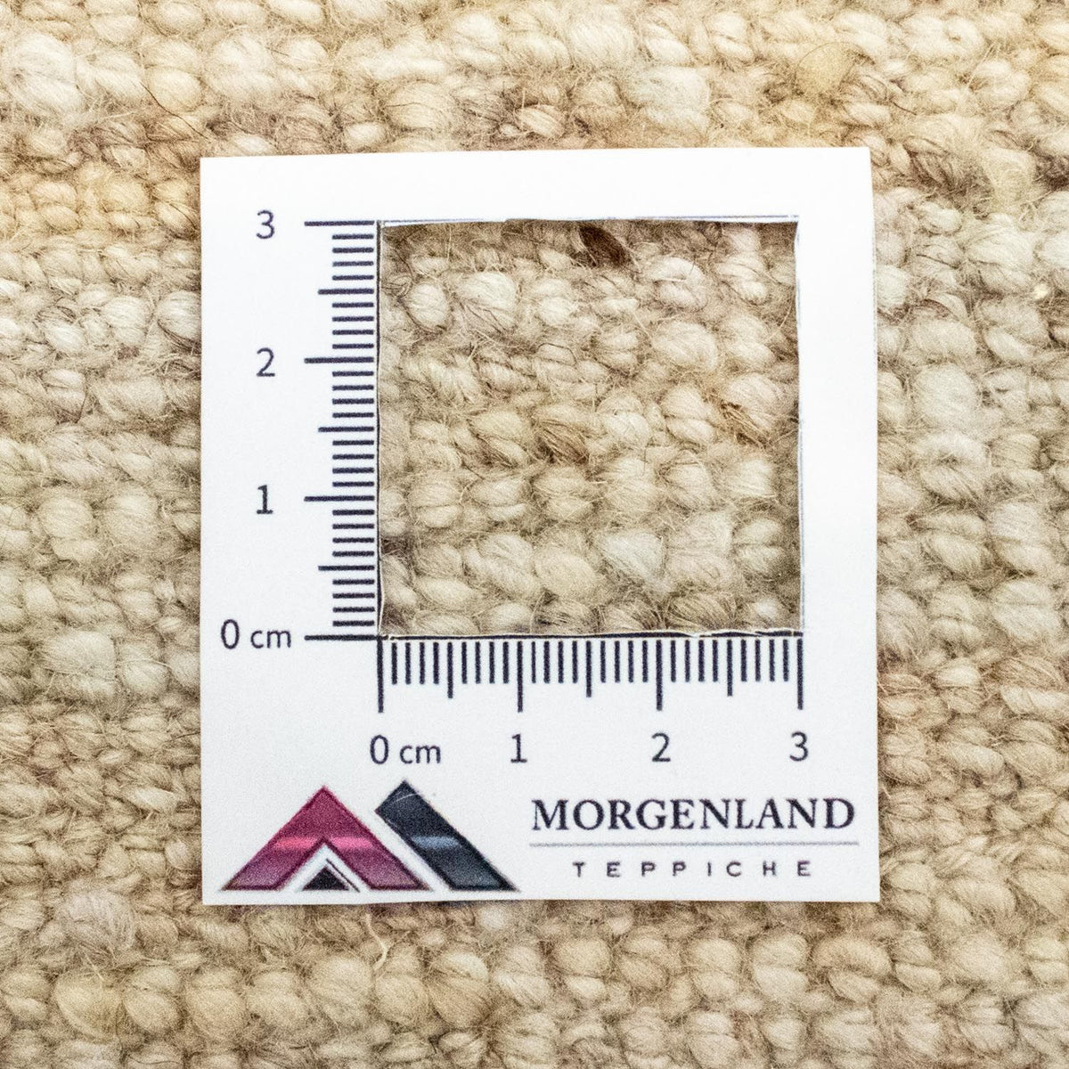 Dywan Gabbeh - perski - 145 x 96 cm - beżowy