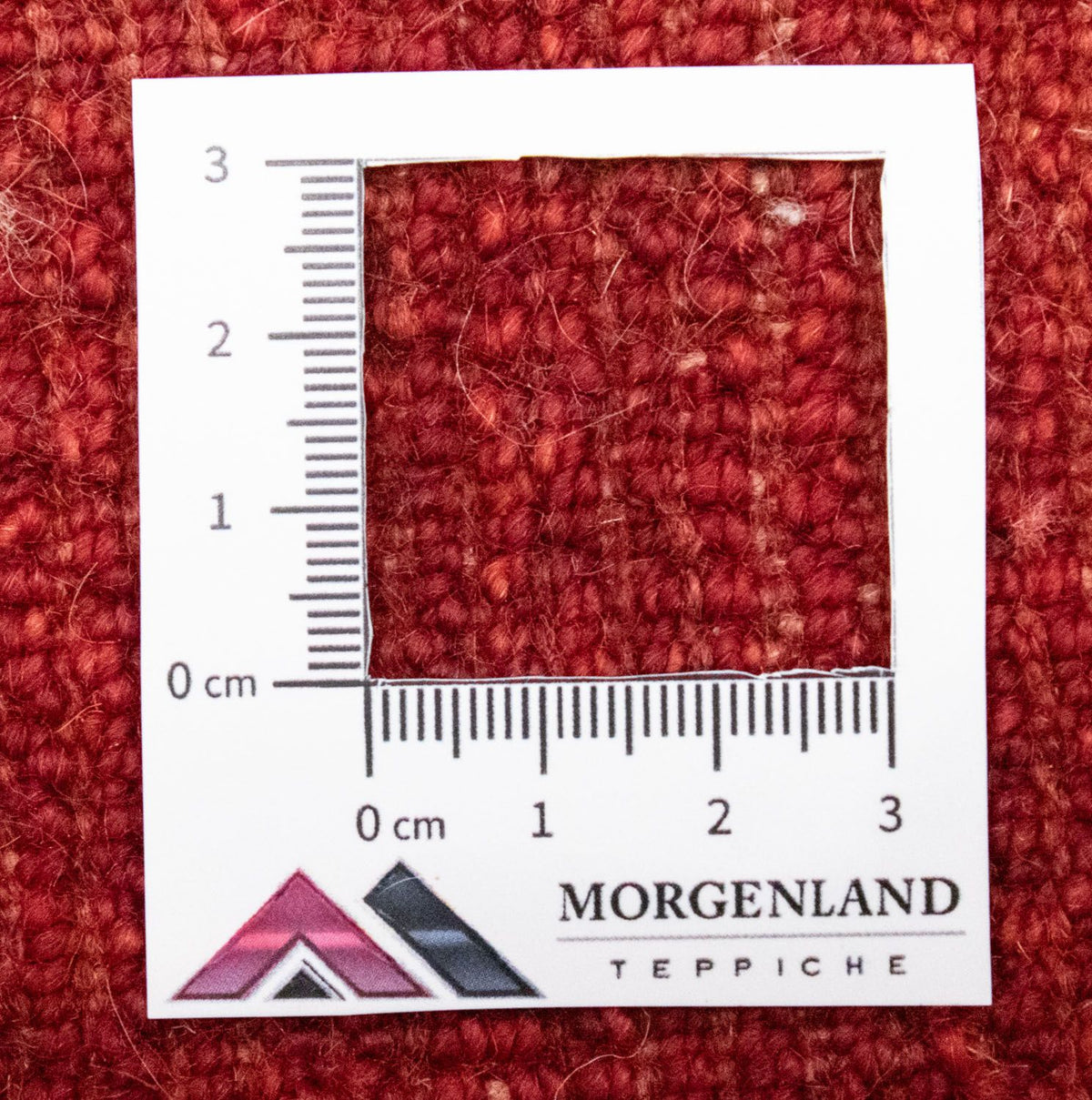 Dywan Gabbeh - perski - 146 x 102 cm - czerwony