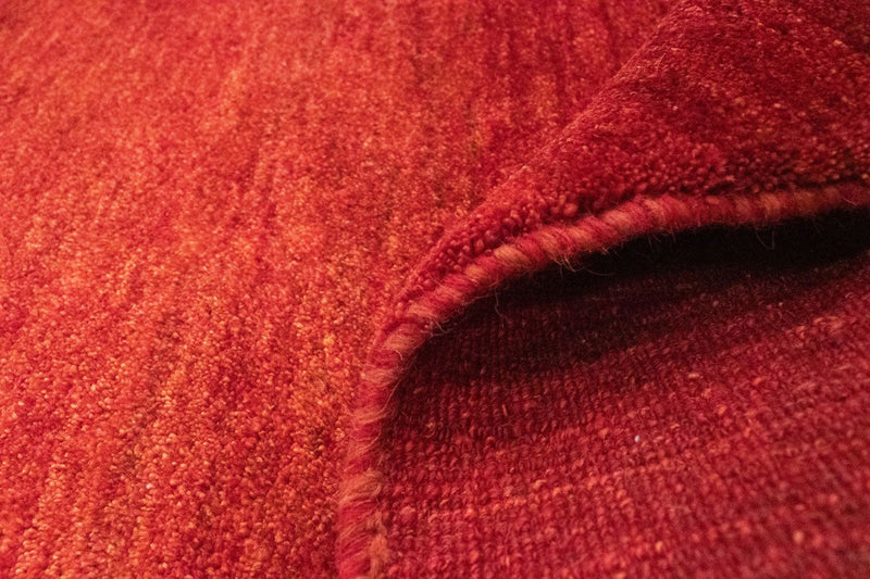 Dywan Gabbeh - perski - 145 x 100 cm - czerwony