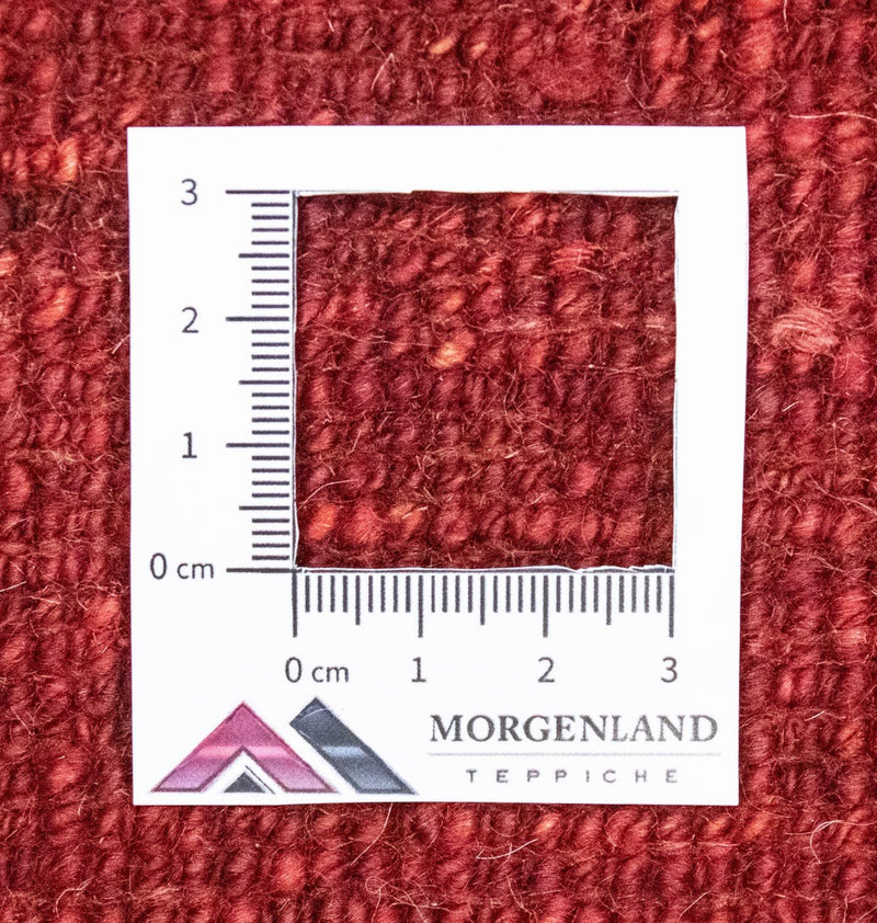 Dywan Gabbeh - perski - 145 x 100 cm - czerwony