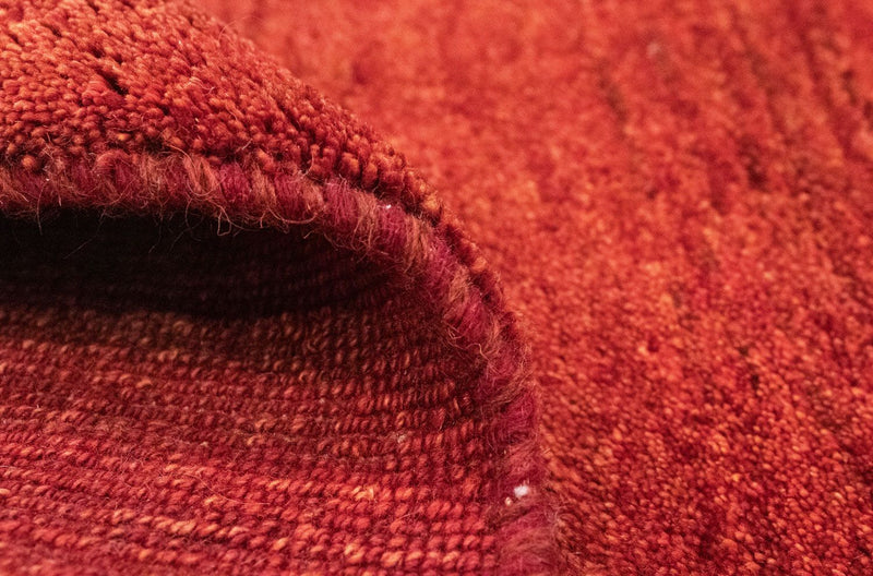 Dywan Gabbeh - perski - 145 x 100 cm - czerwony