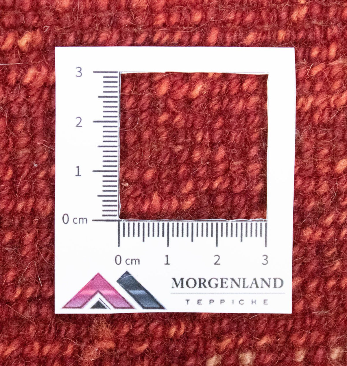 Dywan Gabbeh - perski - 145 x 100 cm - czerwony