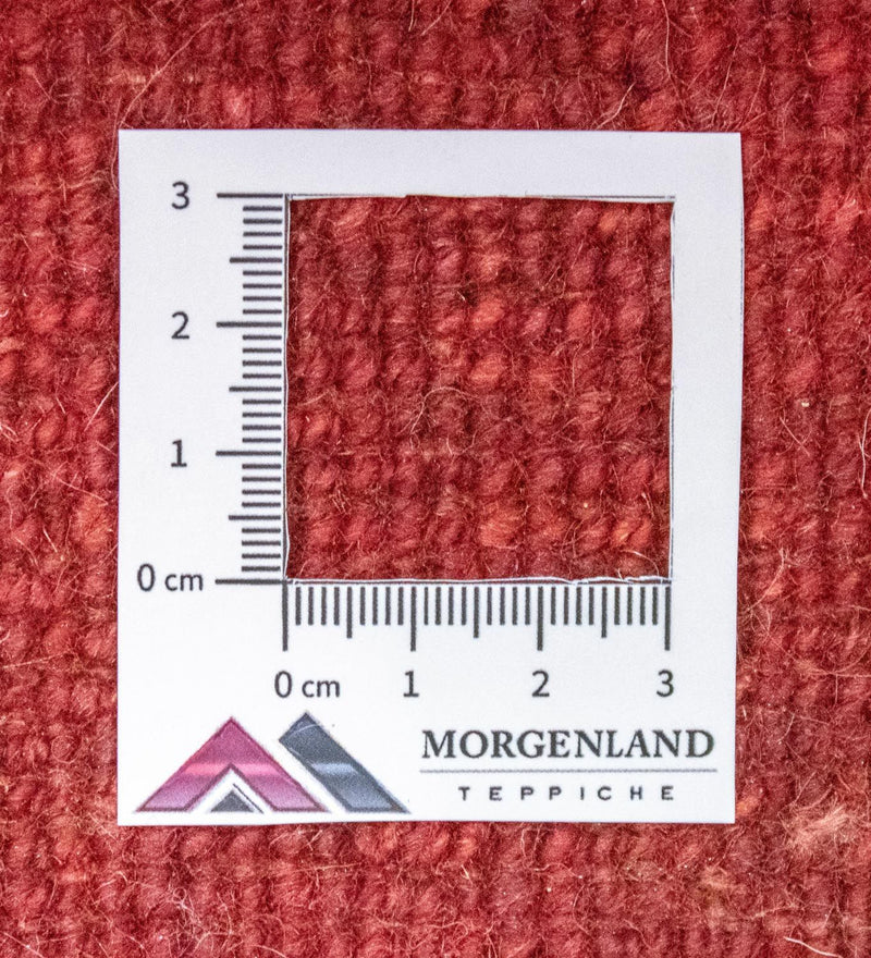 Dywan Gabbeh - perski - 145 x 101 cm - pomarańczowy