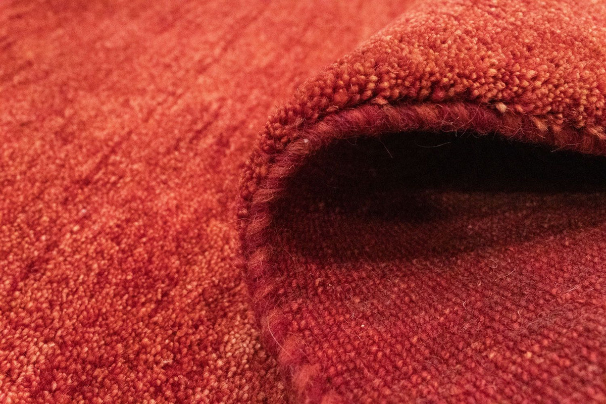 Dywan Gabbeh - perski - 144 x 101 cm - pomarańczowy