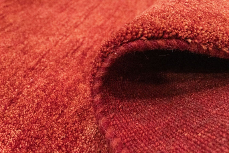 Dywan Gabbeh - perski - 144 x 101 cm - pomarańczowy