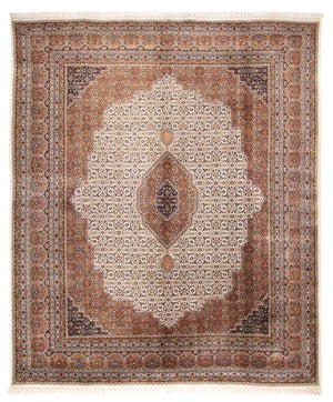 Orientalny dywan - Bijar - Indus - 297 x 253 cm - beżowy