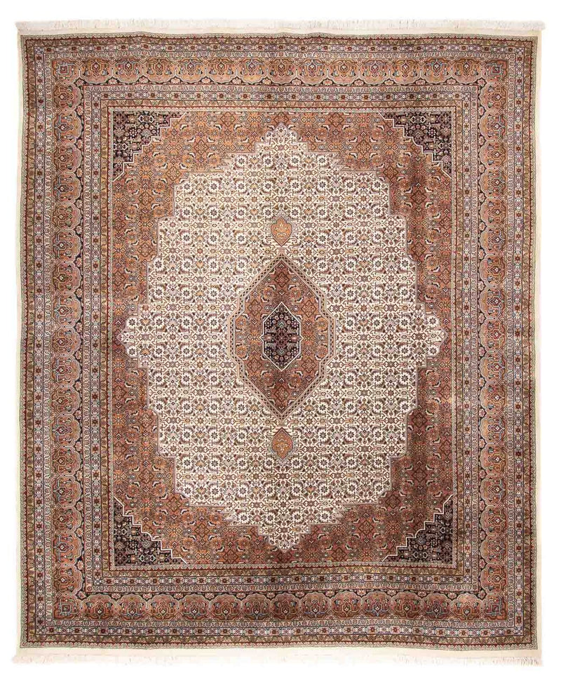 Orientalny dywan - Bijar - Indus - 297 x 253 cm - beżowy