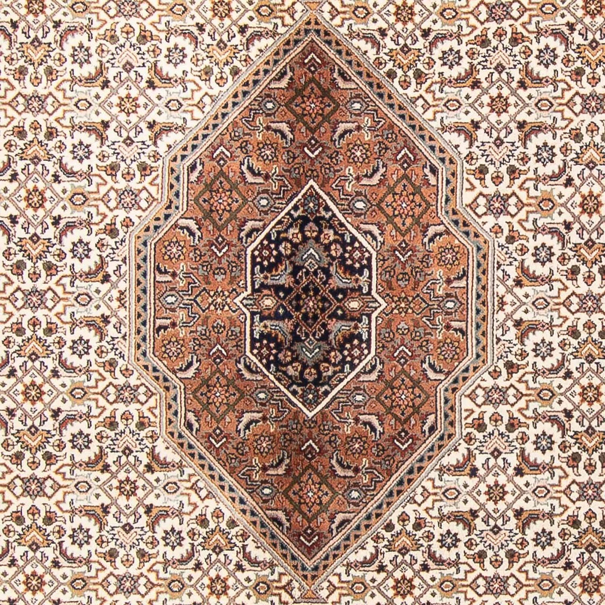 Orientalny dywan - Bijar - Indus - 297 x 253 cm - beżowy