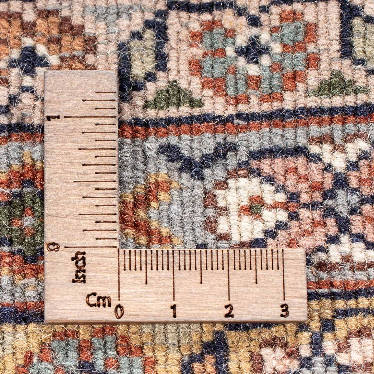 Orientalny dywan - Bijar - Indus - 297 x 253 cm - beżowy