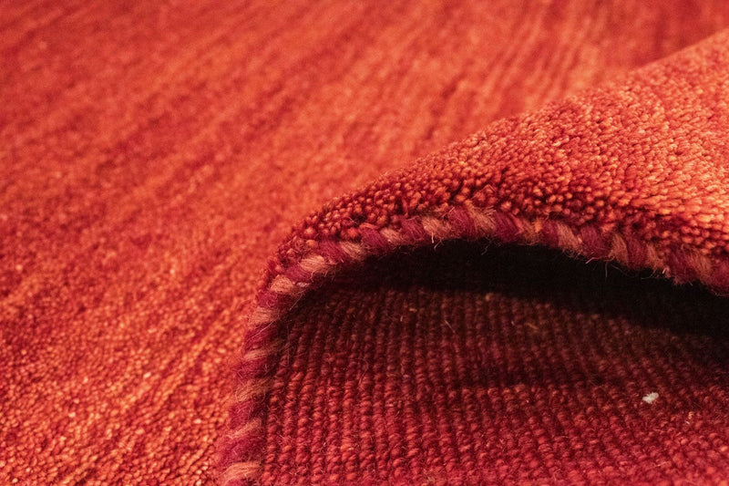 Dywan Gabbeh - perski - 154 x 96 cm - pomarańczowy