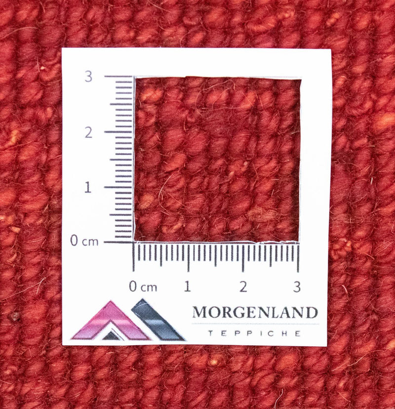 Dywan Gabbeh - perski - 154 x 96 cm - pomarańczowy