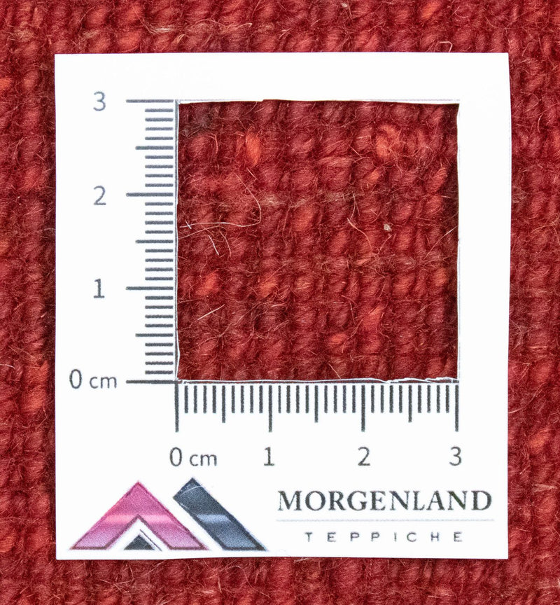 Dywan Gabbeh - perski - 143 x 100 cm - pomarańczowy