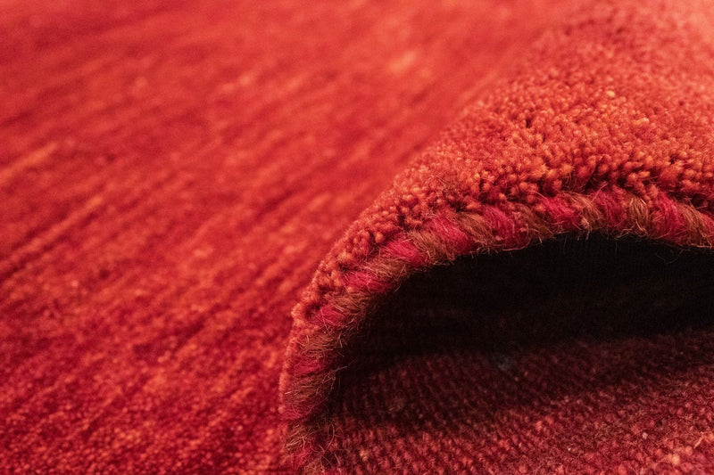 Dywan Gabbeh - perski - 150 x 101 cm - pomarańczowy