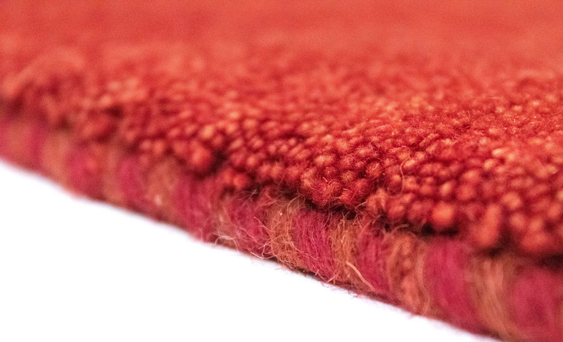 Dywan Gabbeh - perski - 147 x 94 cm - pomarańczowy