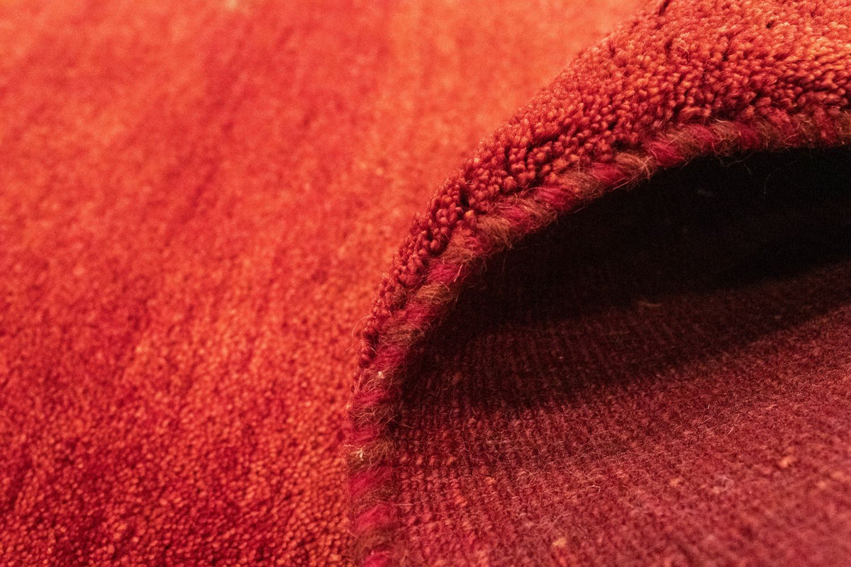 Dywan Gabbeh - perski - 147 x 98 cm - czerwony