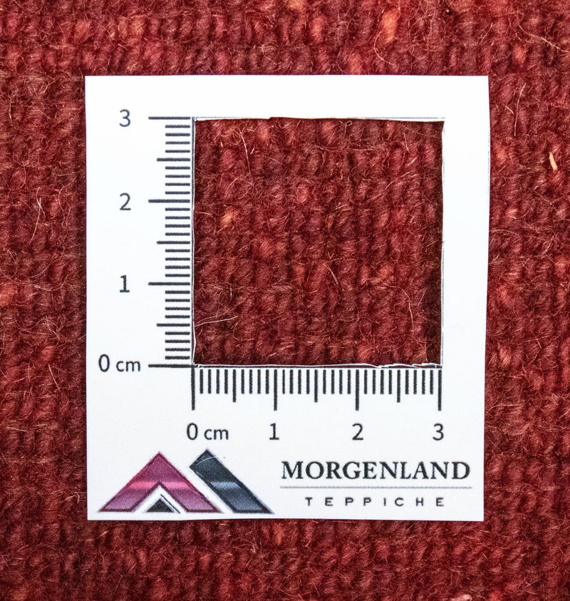 Dywan Gabbeh - perski - 147 x 98 cm - czerwony