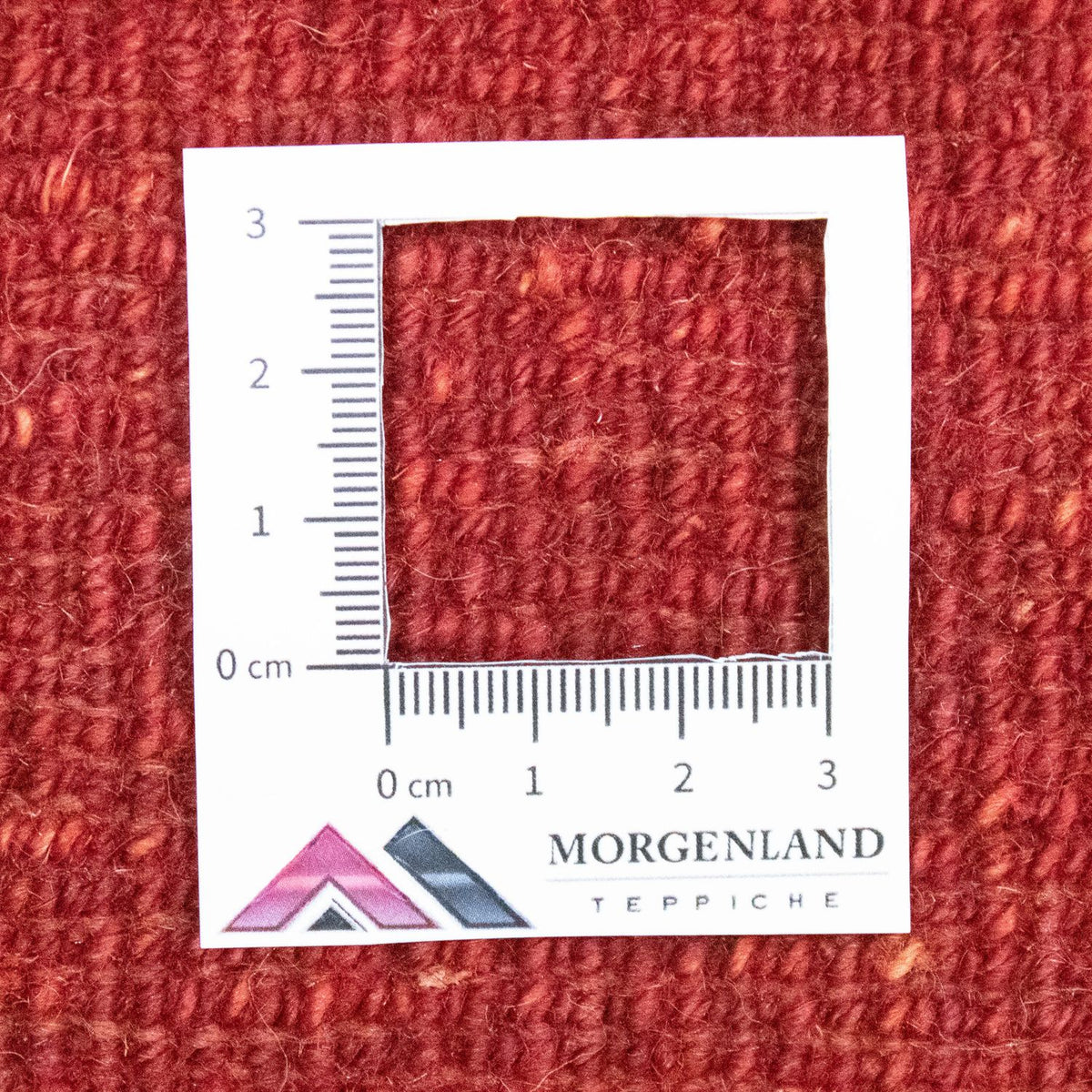 Dywan Gabbeh - perski - 140 x 100 cm - czerwony