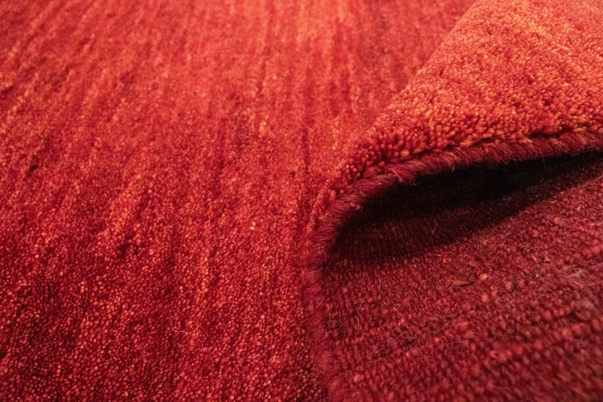 Dywan Gabbeh - perski - 145 x 100 cm - czerwony