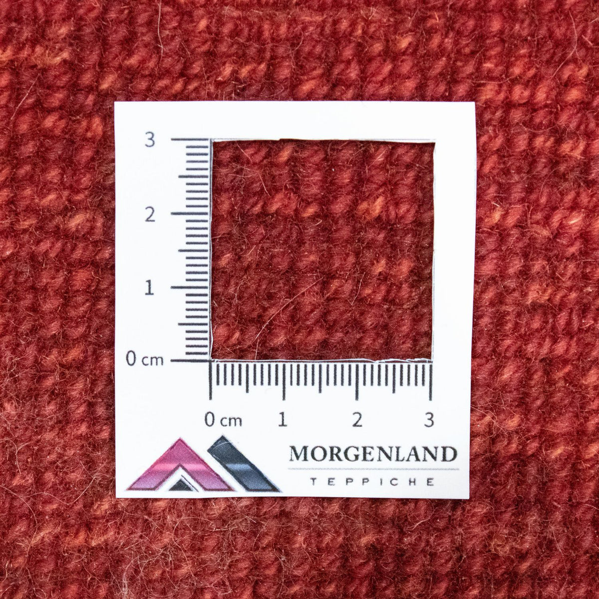 Dywan Gabbeh - perski - 145 x 100 cm - czerwony