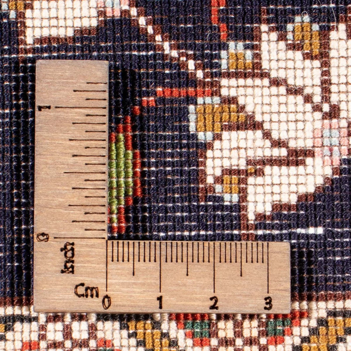 Dywan perski - Tabriz - Królewski kwadratowy  - 246 x 245 cm - ciemna czerwień