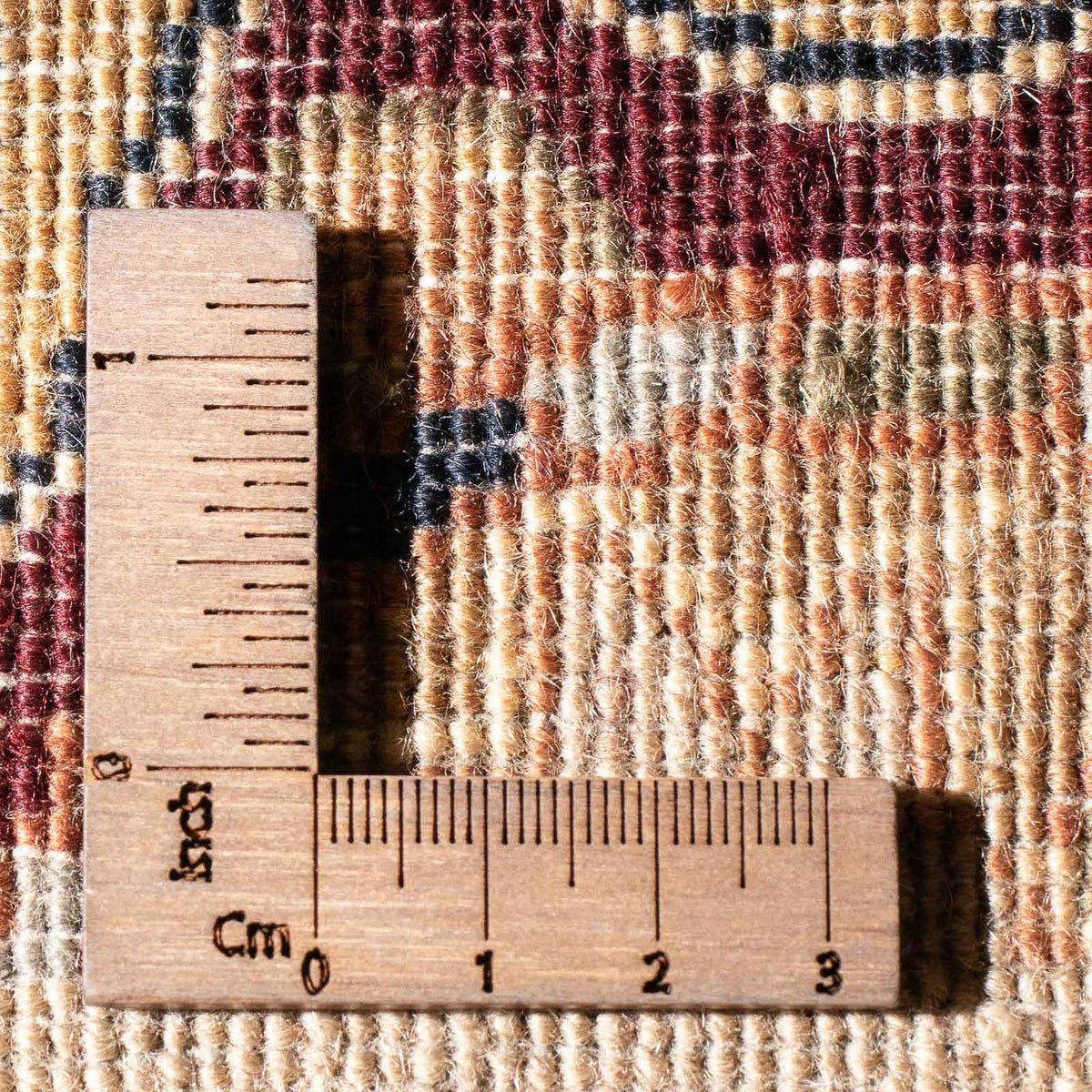 Dywan orientalny - Keshan - Indus - 307 x 244 cm - ciemna czerwień