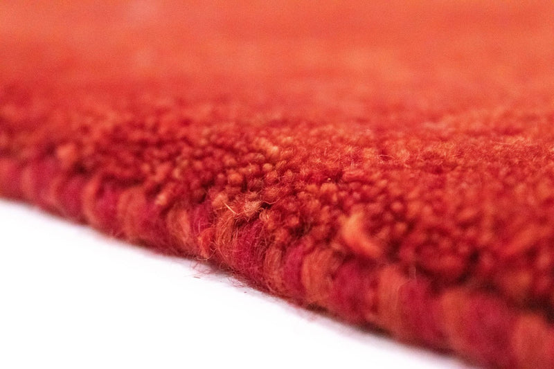 Dywan Gabbeh - perski - 147 x 99 cm - czerwony