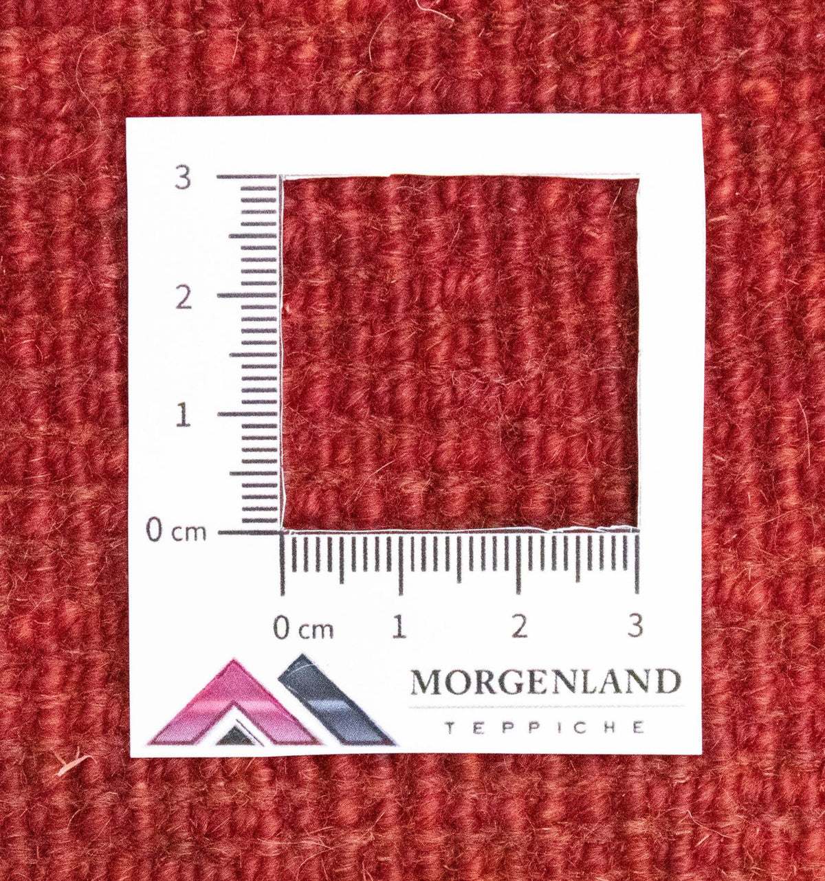 Dywan Gabbeh - perski - 147 x 99 cm - czerwony