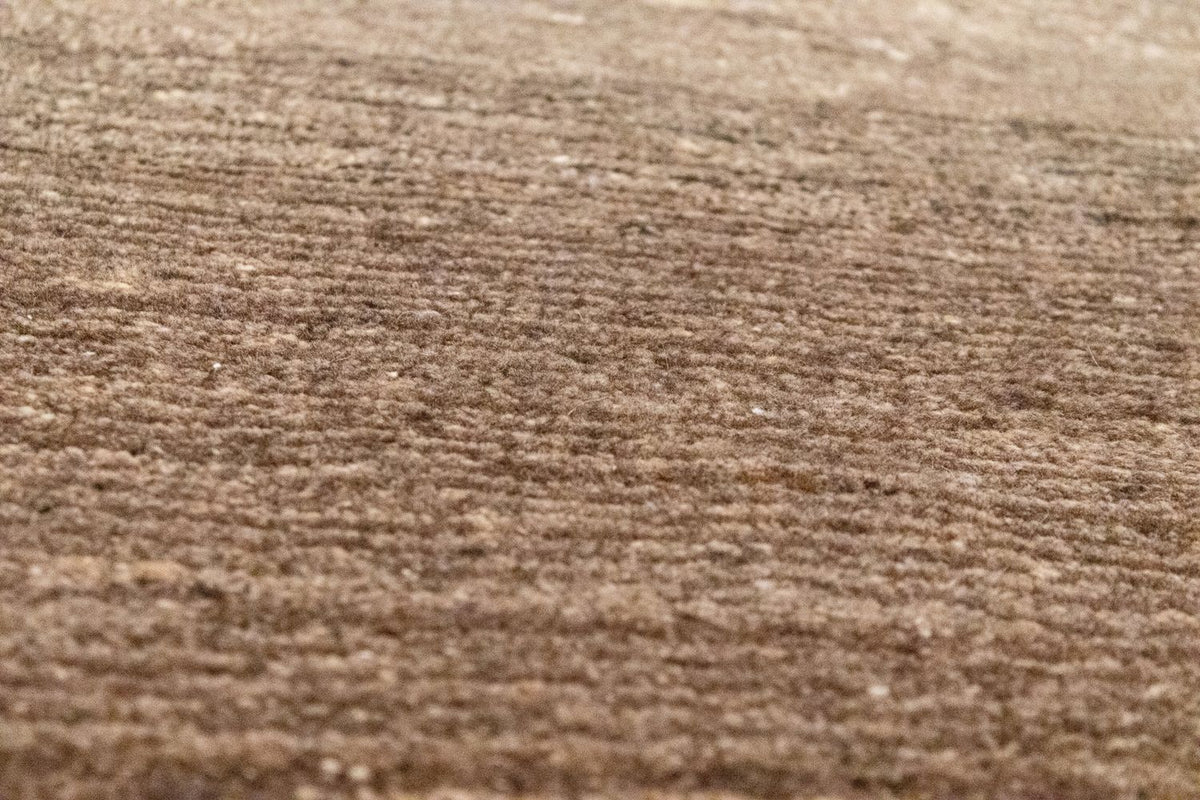 Dywan Gabbeh - perski - 138 x 99 cm - brązowy