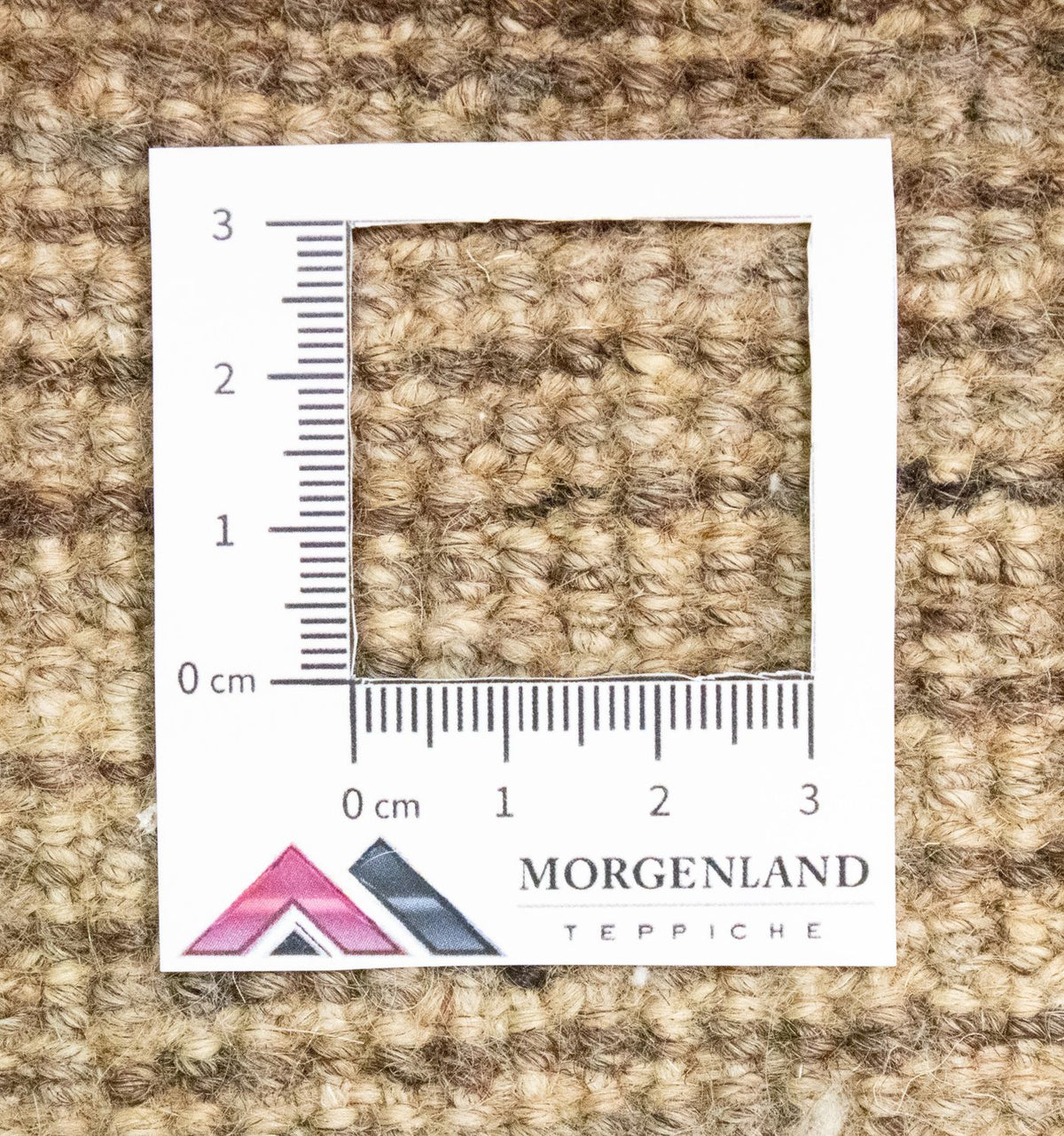 Dywan Gabbeh - perski - 138 x 99 cm - brązowy