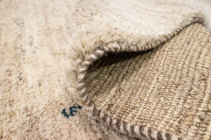 Dywan Gabbeh - perski - 143 x 105 cm - beżowy