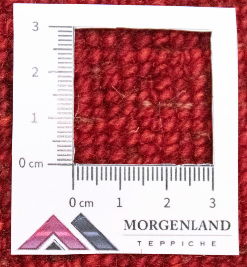 Dywan Gabbeh - perski - 140 x 86 cm - czerwony