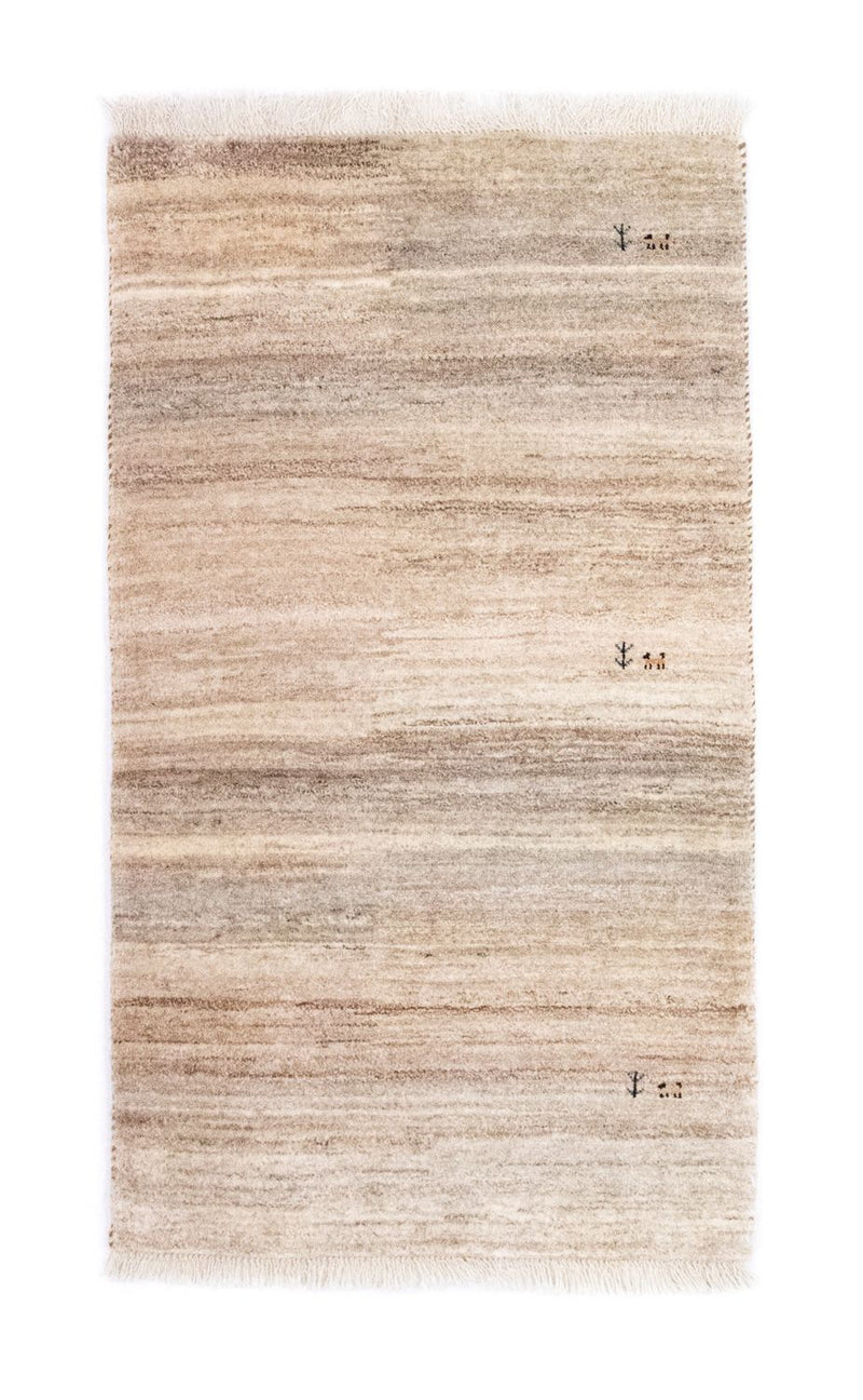 Dywan Gabbeh - perski - 129 x 74 cm - wielokolorowy